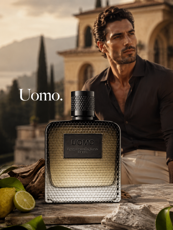 Franse Heren Parfum - Uomo Men - Een heerlijke Houtachtige herengeur - Referentie: Création