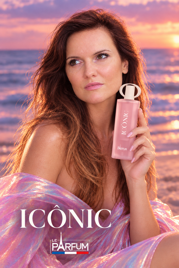 Franse Dames Parfum -Iconic - een heerlijke Eau de Toilette - met Mandarijn - Roos en Patchoeli.
