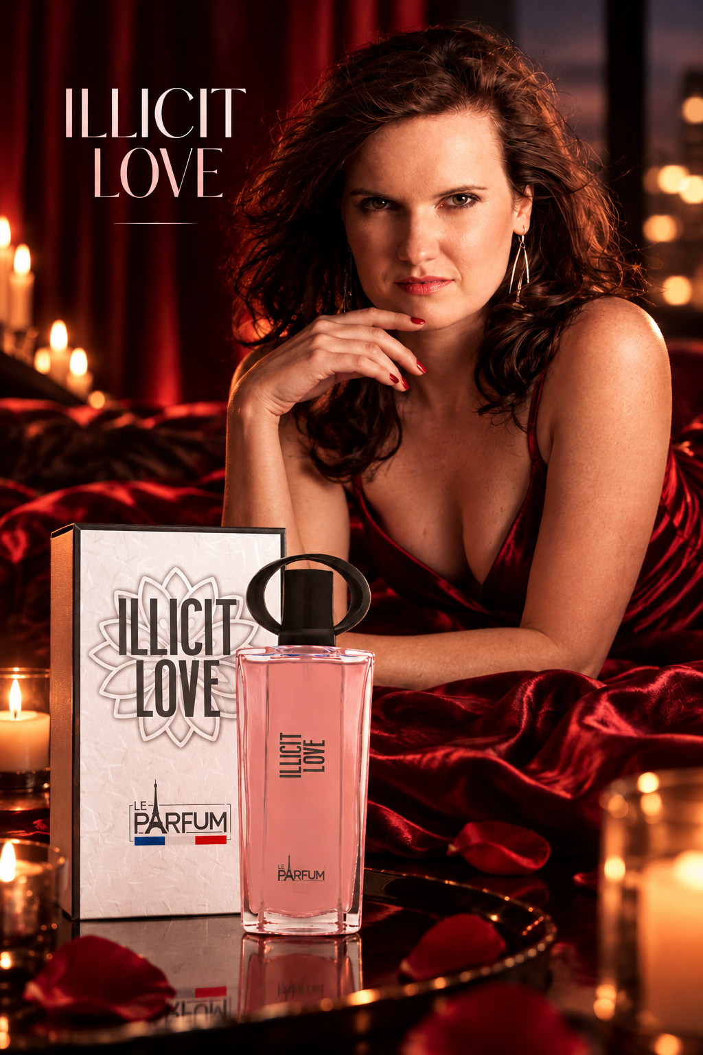Franse Dames Parfum - Illicht Love - een heerlijke Bloemige geur met Jasmijn - Peer en Patchoeli.