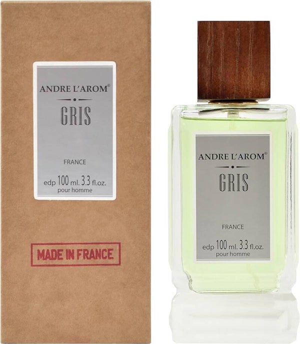 Gris - Eau de Parfum - 100 ml - een heerlijke kruidige herengeur met Bergamot, Karwij en Vetiver