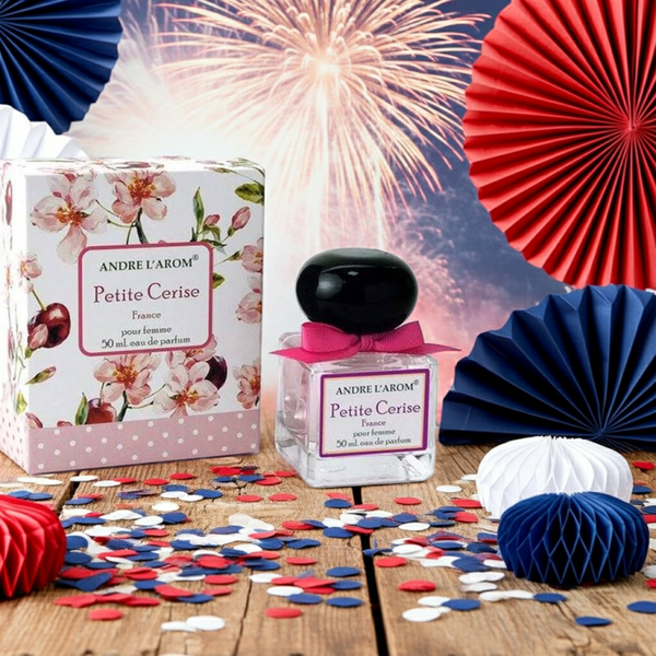Petite Cerise - Eau de Parfum - 50 ml - van Andre L'Arom - een heerlijke zachte zoete geur -  met Frambozen en Sandelhout.