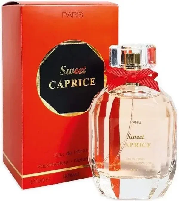 Sweet Caprice - Eau de Parfum - 100 ml - een heerlijke zachte oriëntaalse geur -  met Sinaasappel, Honing en Patchouli