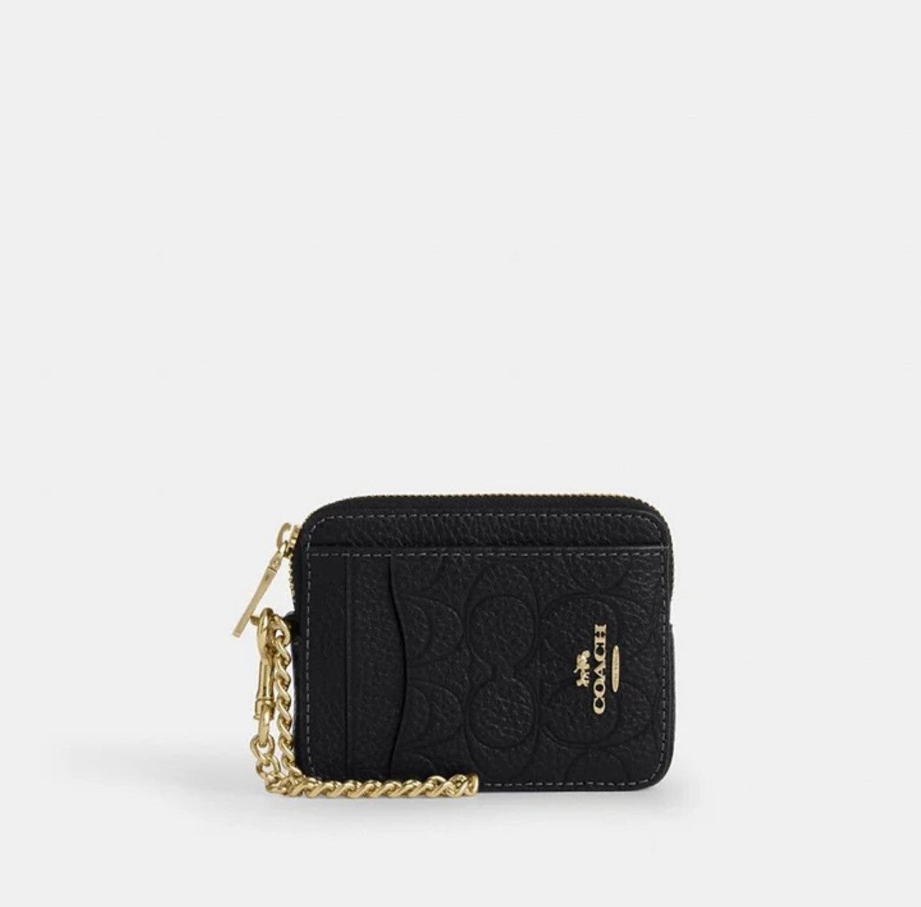 Coach Zip Card Case