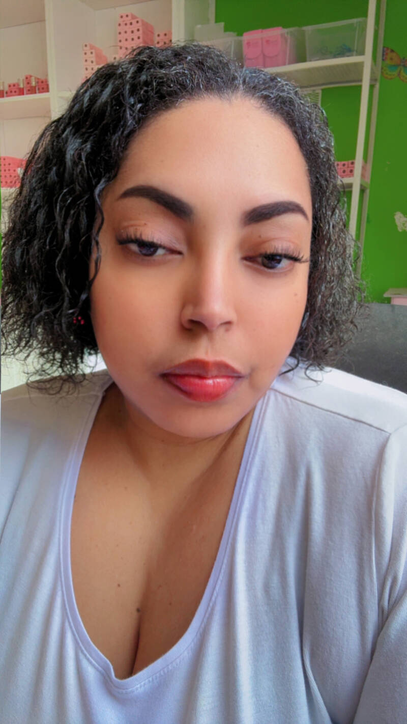 @nefty lipgloss georgina peach + lipliner 14