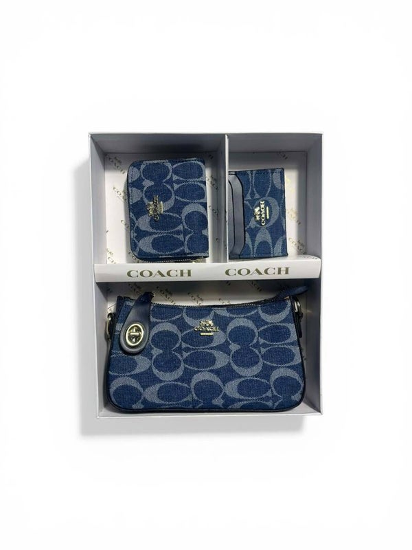 Coach Bag Set Blauw