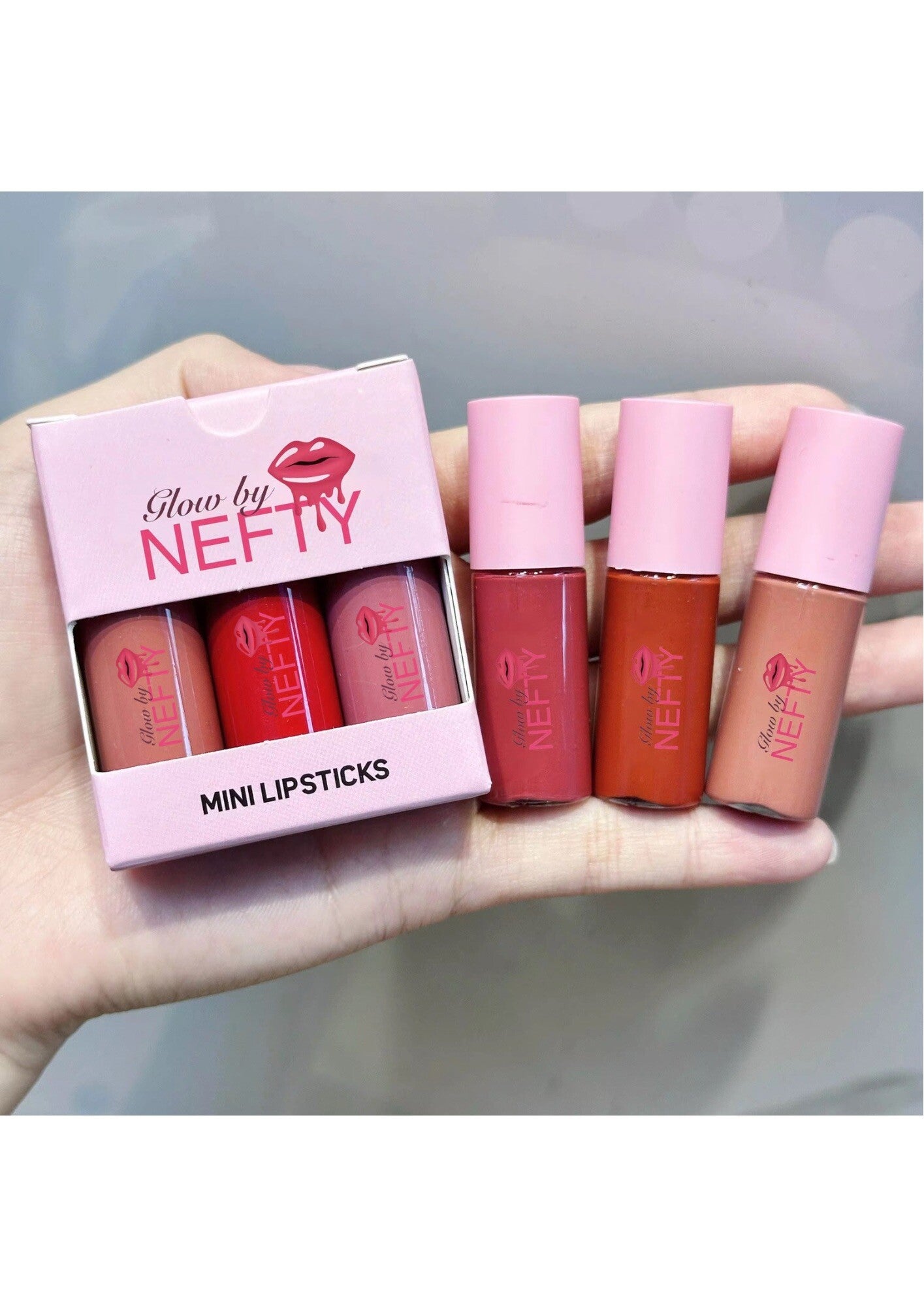 Lipgloss Matt Mini set