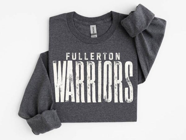 Fullerton Warriors Vintage Block