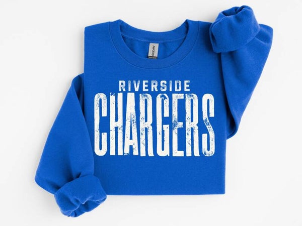 Riverside Chargers Vintage Block