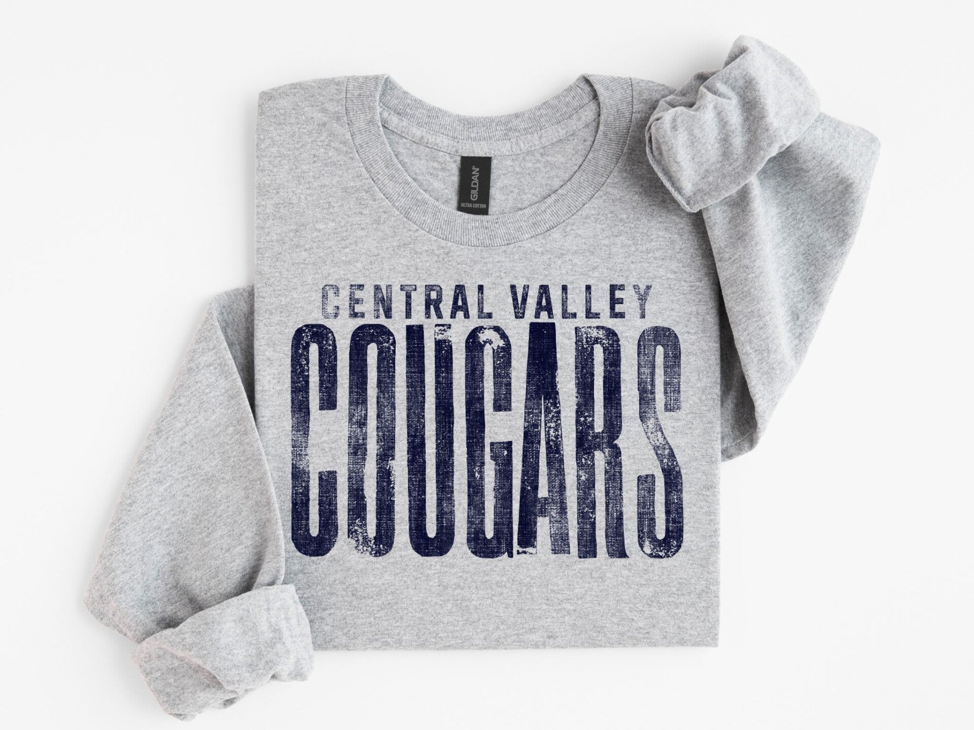 Central Valley Cougars Vintage Block
