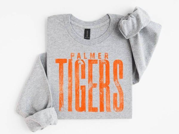 Palmer Tigers Vintage Block