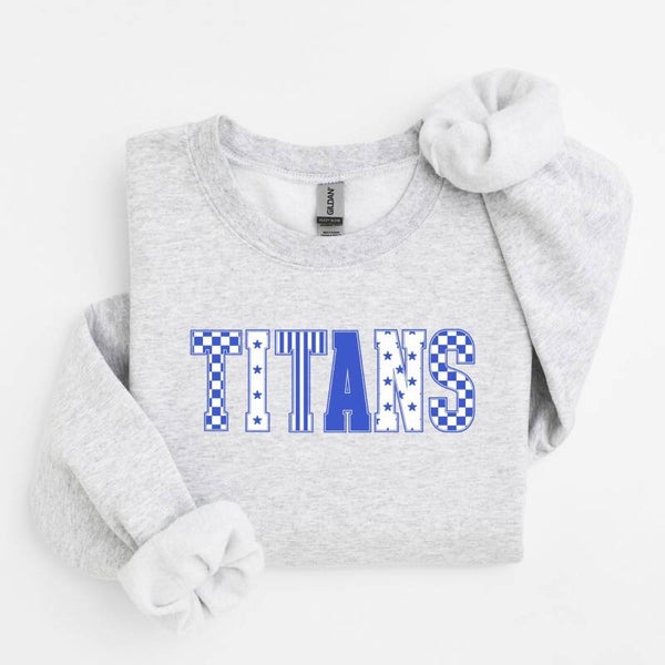 TITANS Pattern Block Graphic