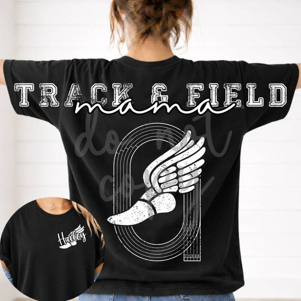 Track and Field Mama-Custom Name