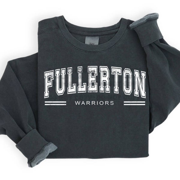 Fullerton Warriors Grunge