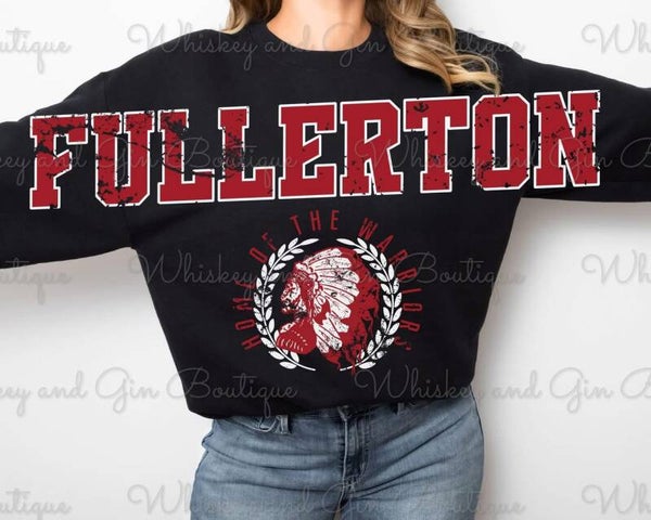 Fullerton Varsity Crest Sweatshirt