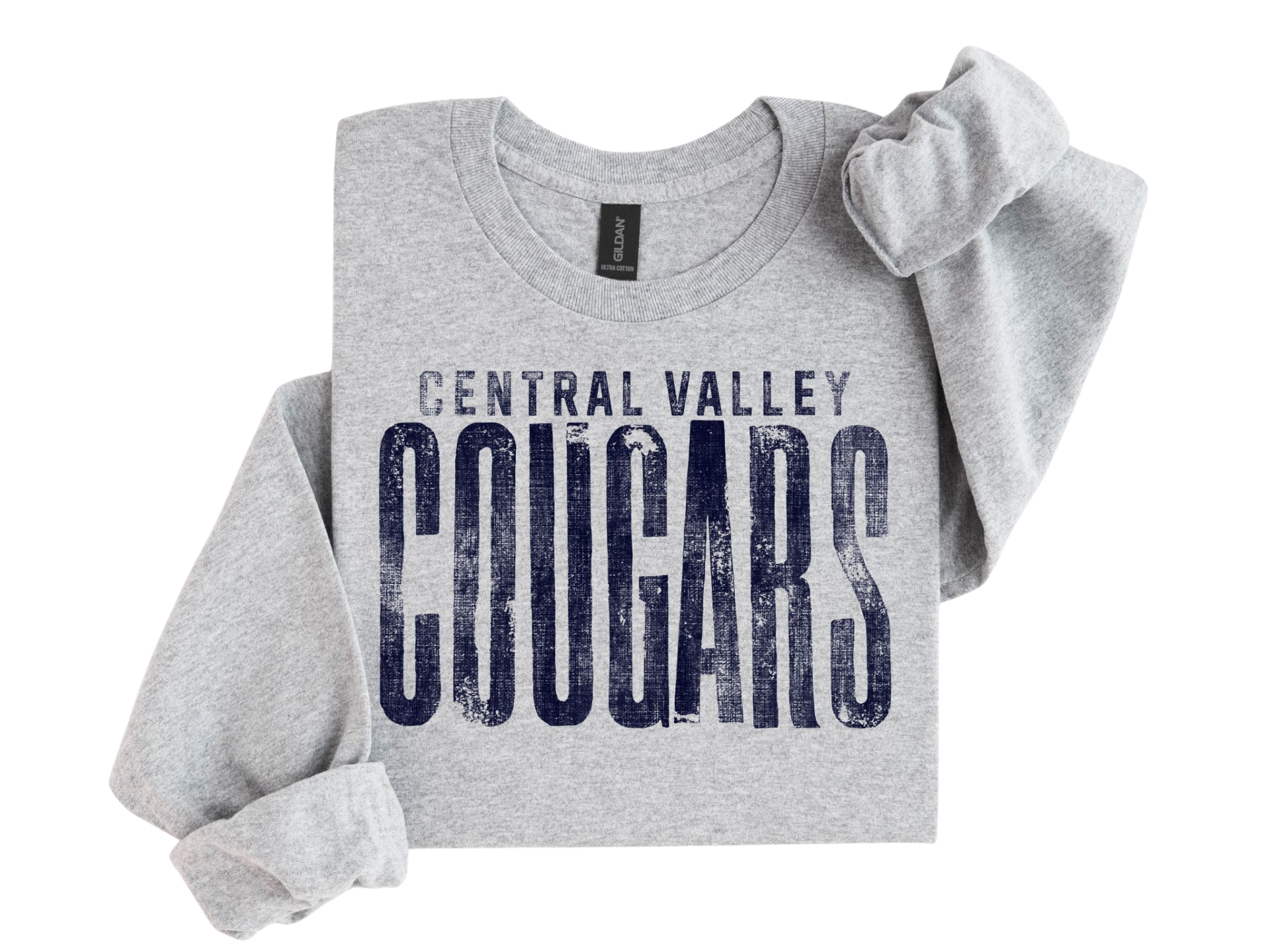 Central Valley Cougars Vintage Block
