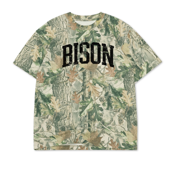 Camo Bison Tee