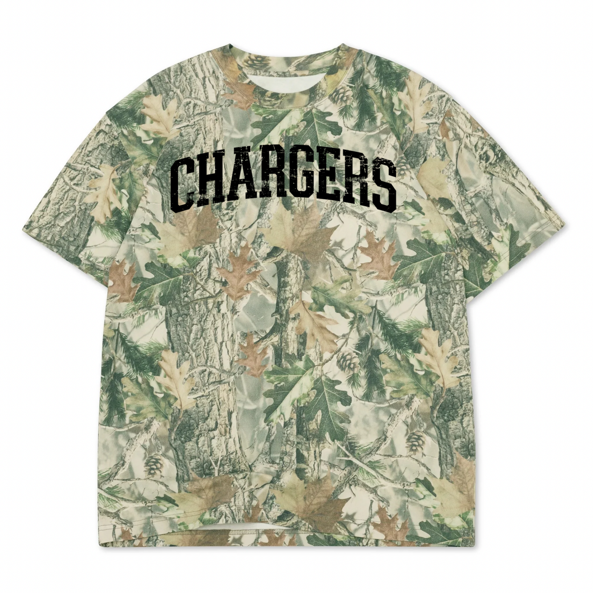 Camo Chargers Tee