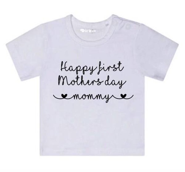 Happy first Mothers day mommy shirt