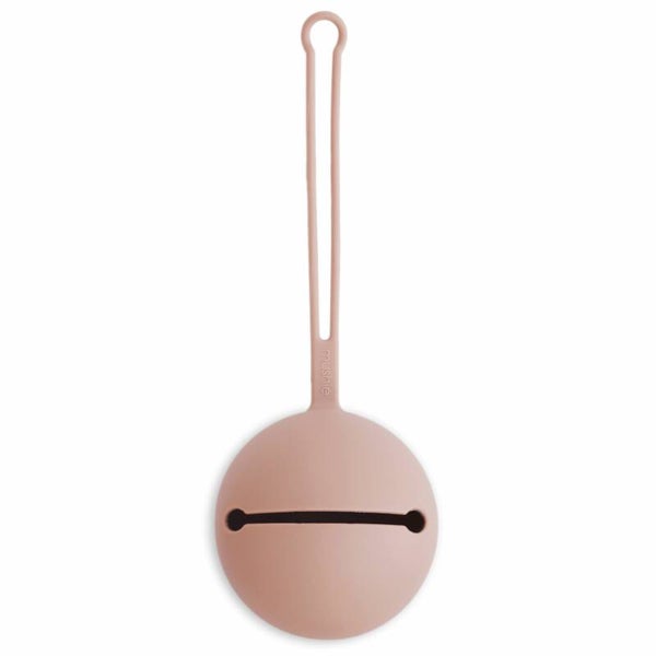 Pacifier case blush