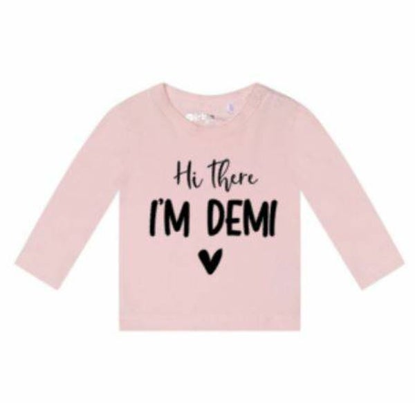 Hi there i'm Demi shirt