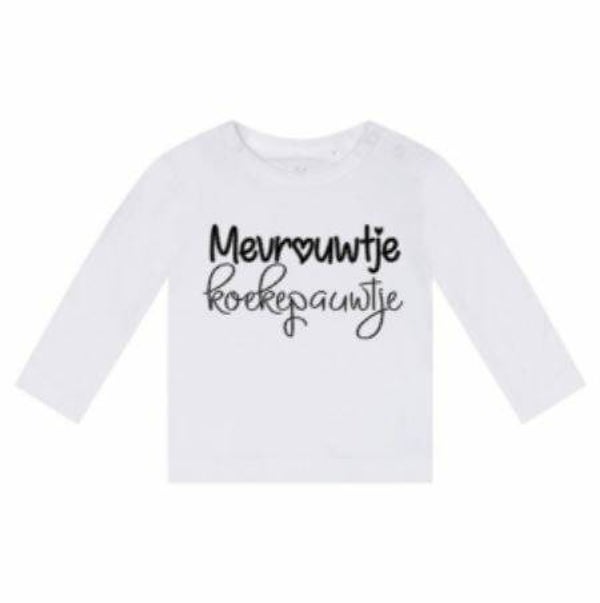 Mevrouwtje koekepauwtje shirt
