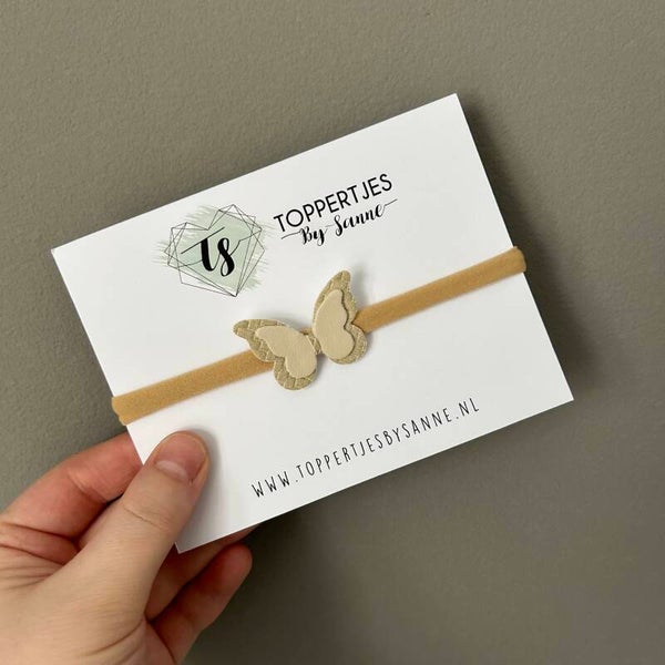 Haarbandje butterfly