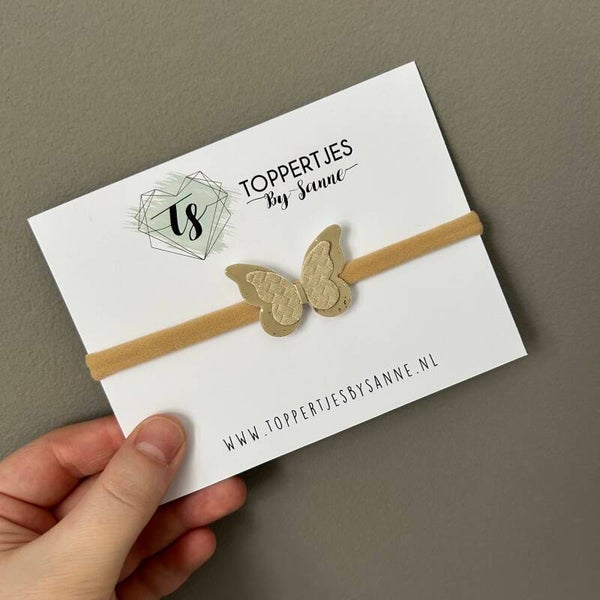 Haarbandje butterfly