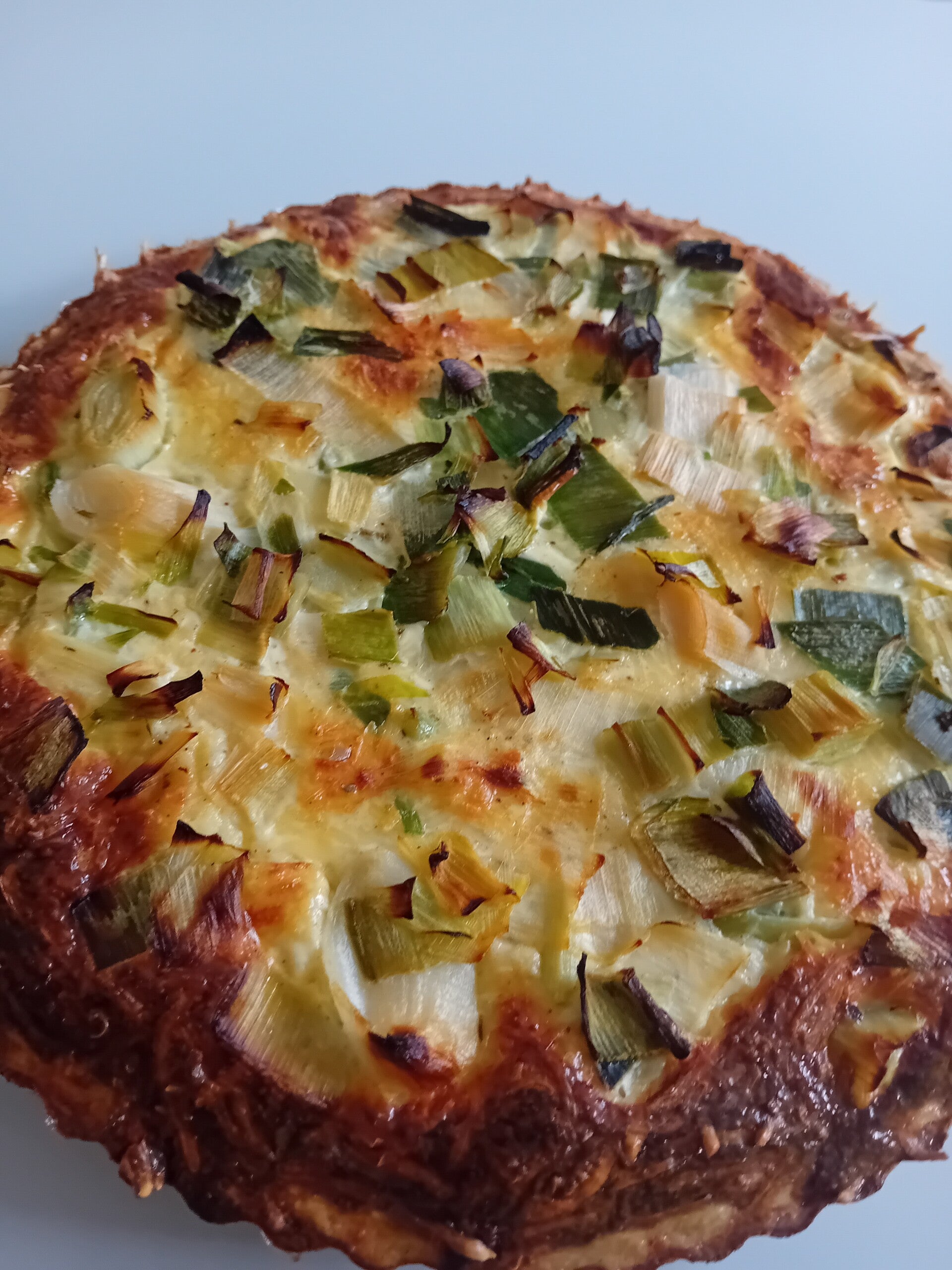 Tarte saumon Poireaux