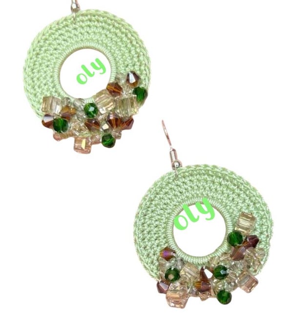 Pendientes de crochet