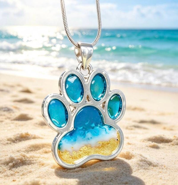 Resin Beach Pendants