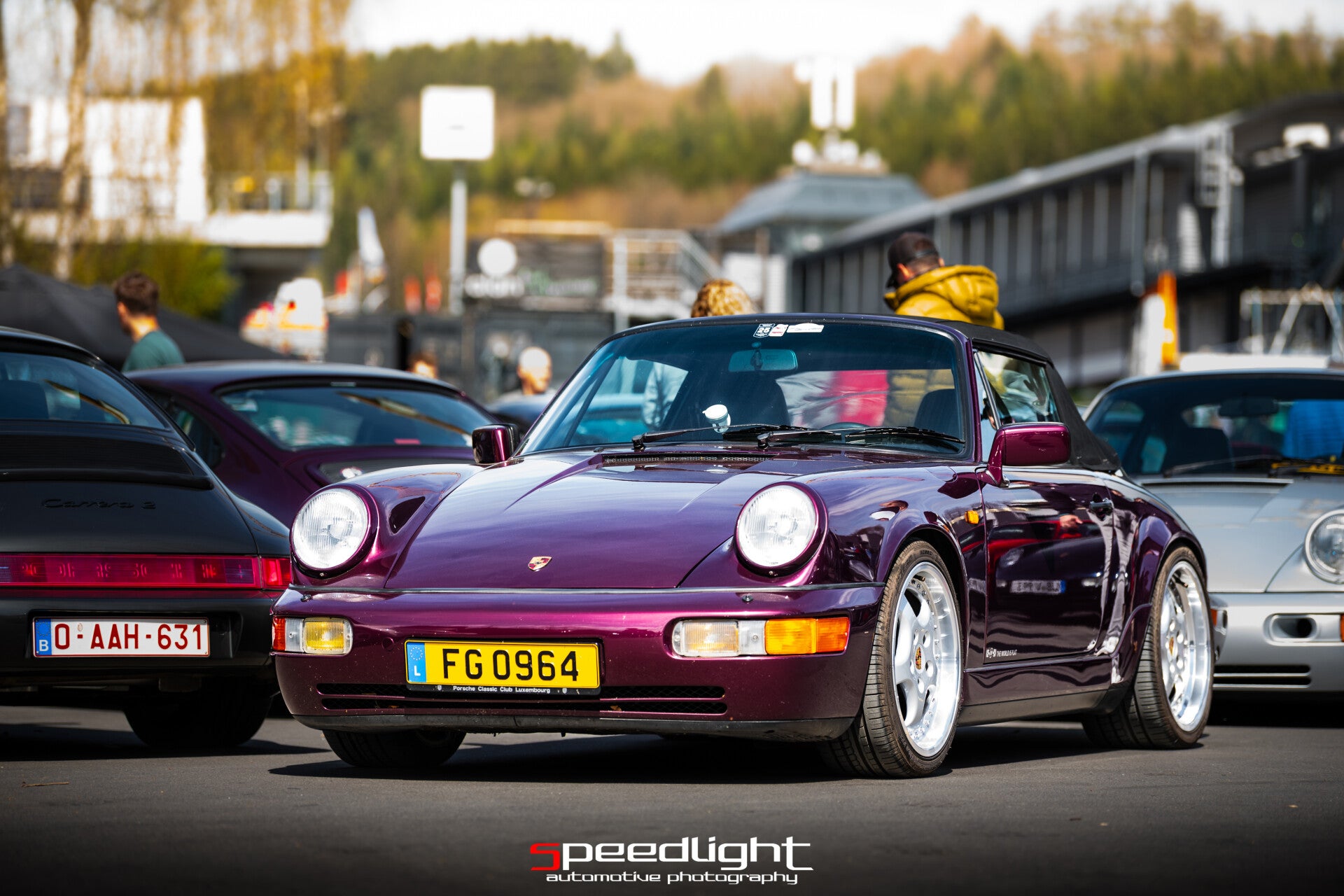 Gros freinage pour la Porsche GT3 CUP du team RPM Racing - Michelin 12h de Spa 2025. 