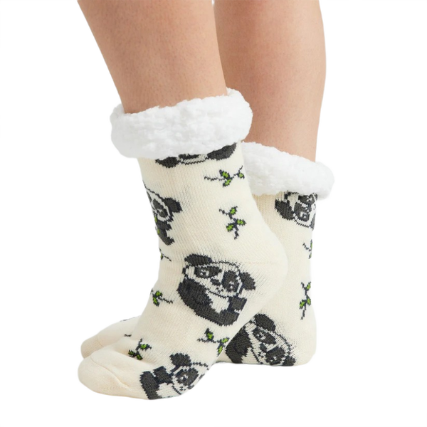 Panda Oodie Sherpa Socks