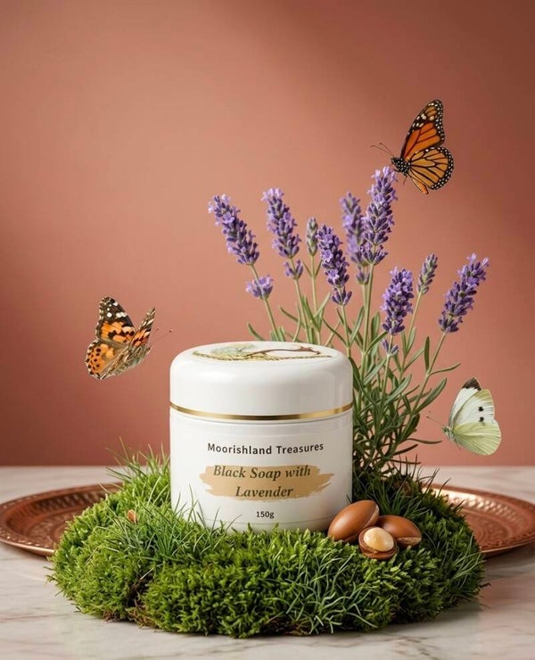 Black Soap with Lavender