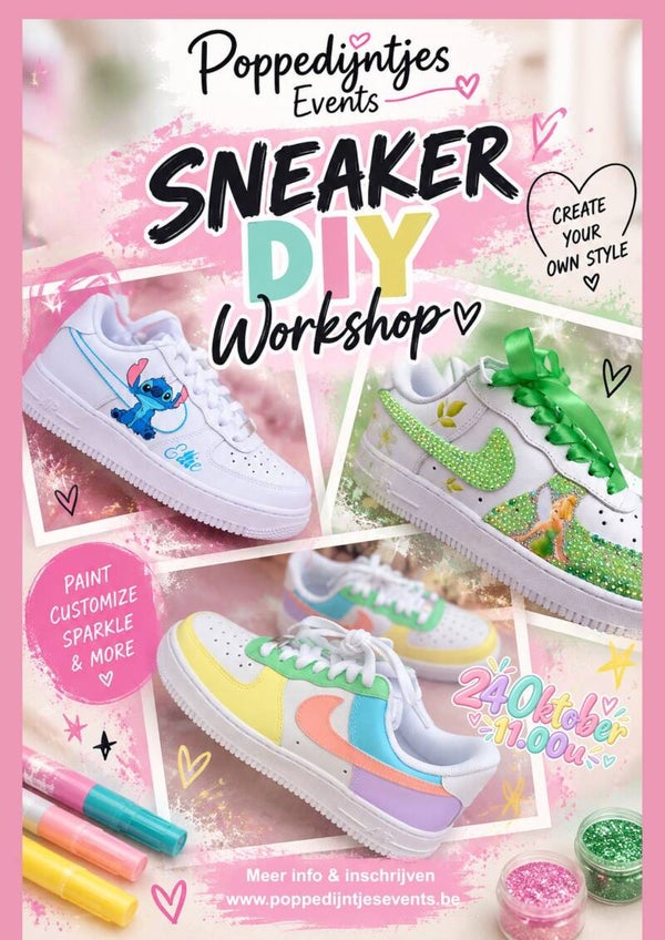 DIY Sneaker Workshop 24/10