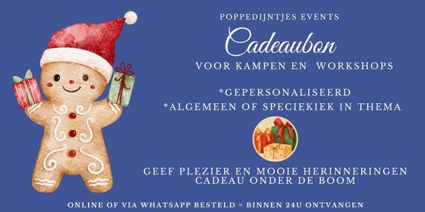 Kerst/Nieuwjaars cadeaubon