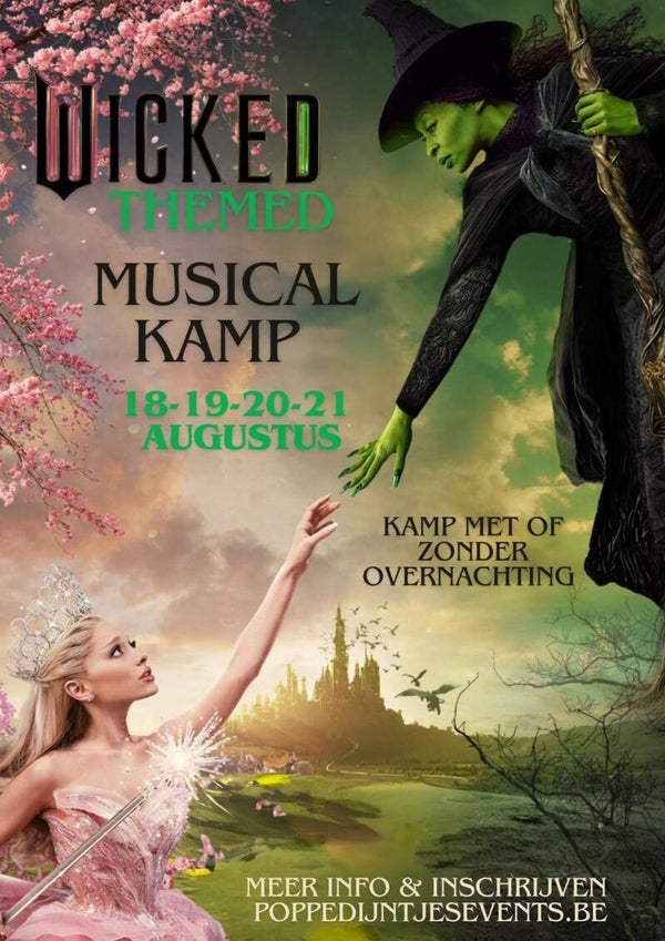 Musical kamp 18-19-20-21  Augustus VOLZET WACHTLIJST GEOPEND