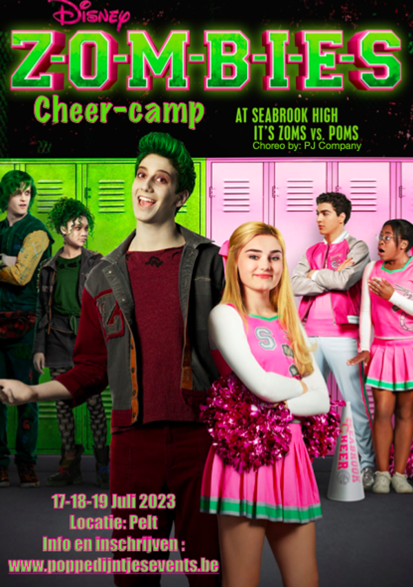 Summer Cheer-camp 17-18-19 Juli Zonder overnachting