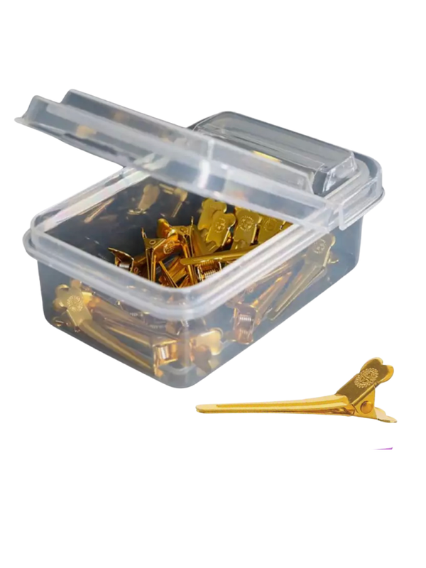 kleine clips gold 20x