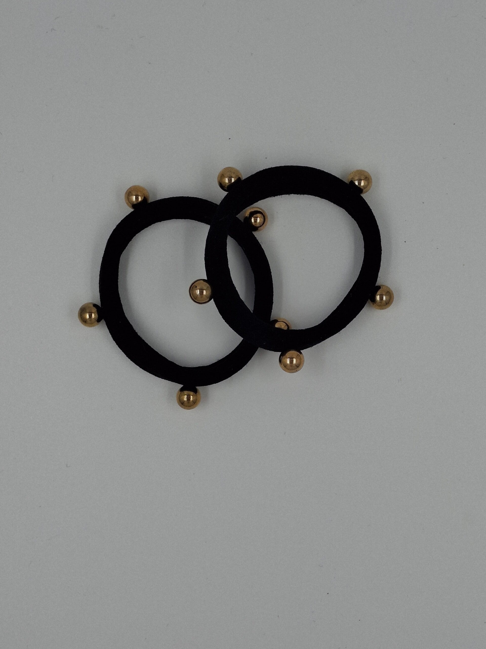 Haar elastiekjes met studs