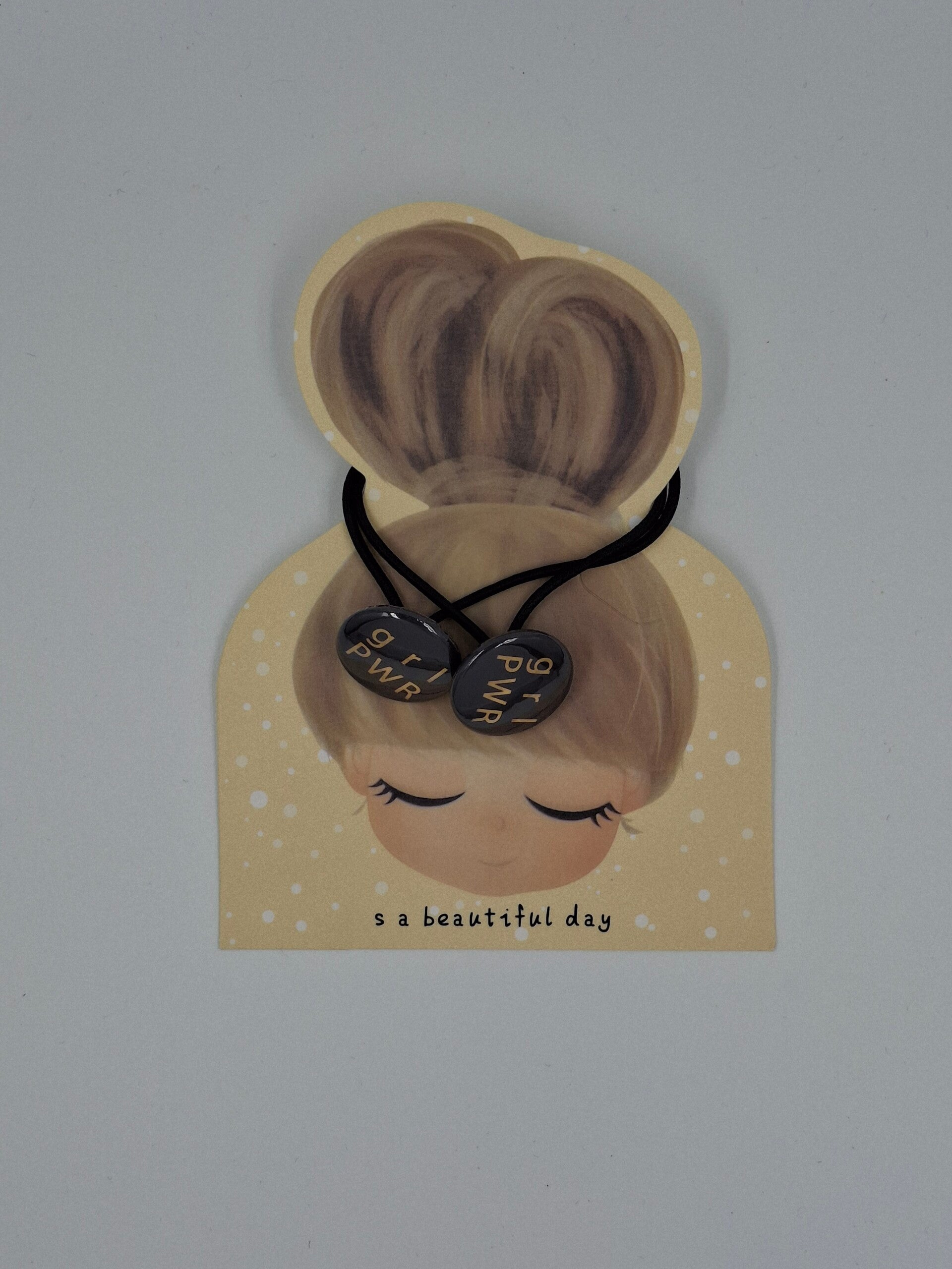 Haar elastiekjes Buttons