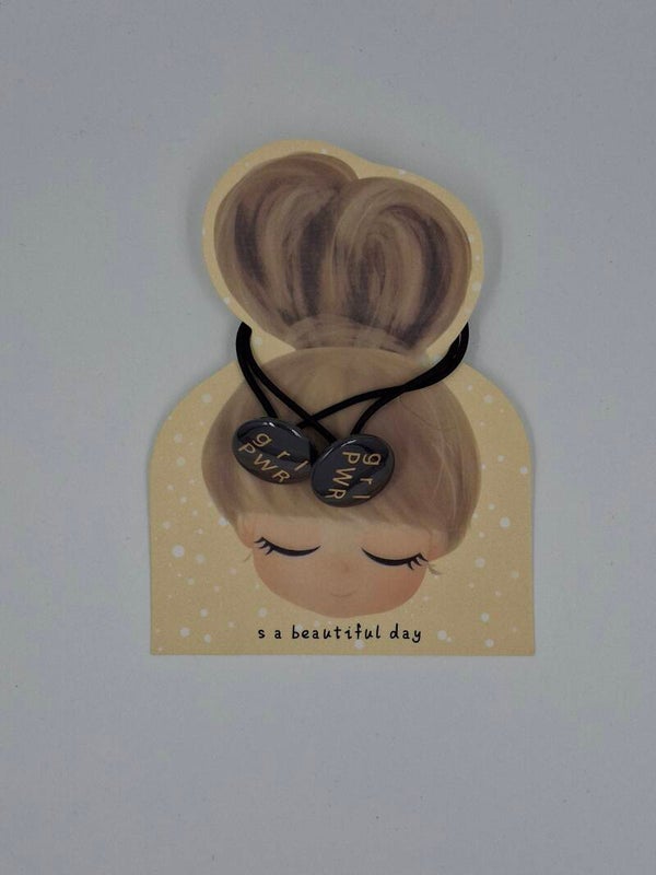 Haar elastiekjes Buttons