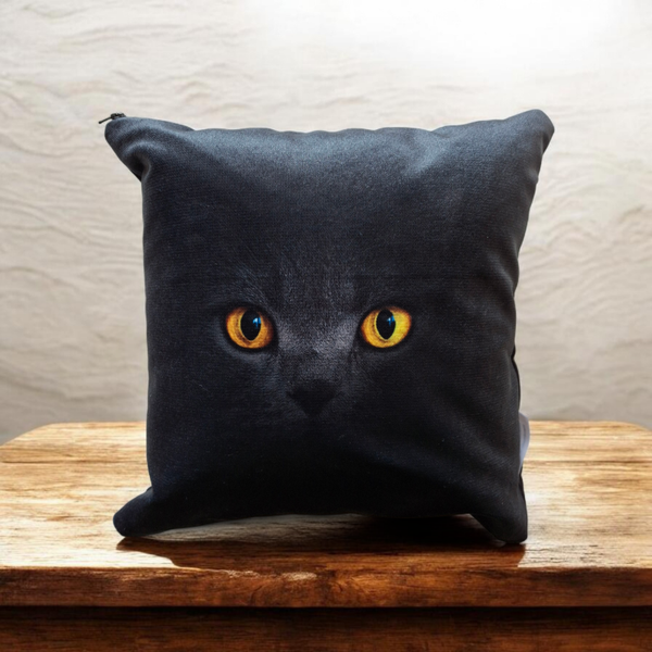 Kussen groot 'katten Ogen'