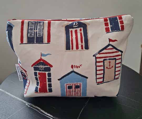 Toilettas strand huisjes