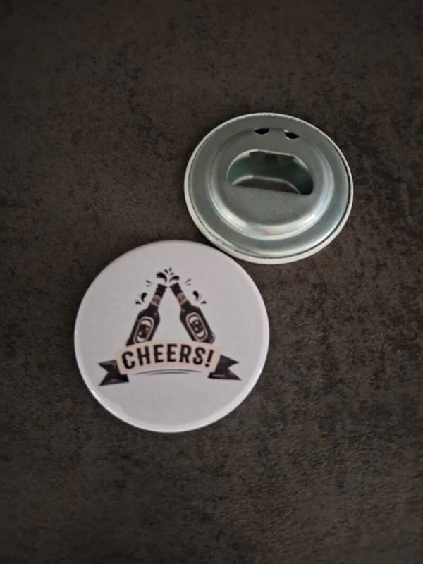 Button Flessen opener