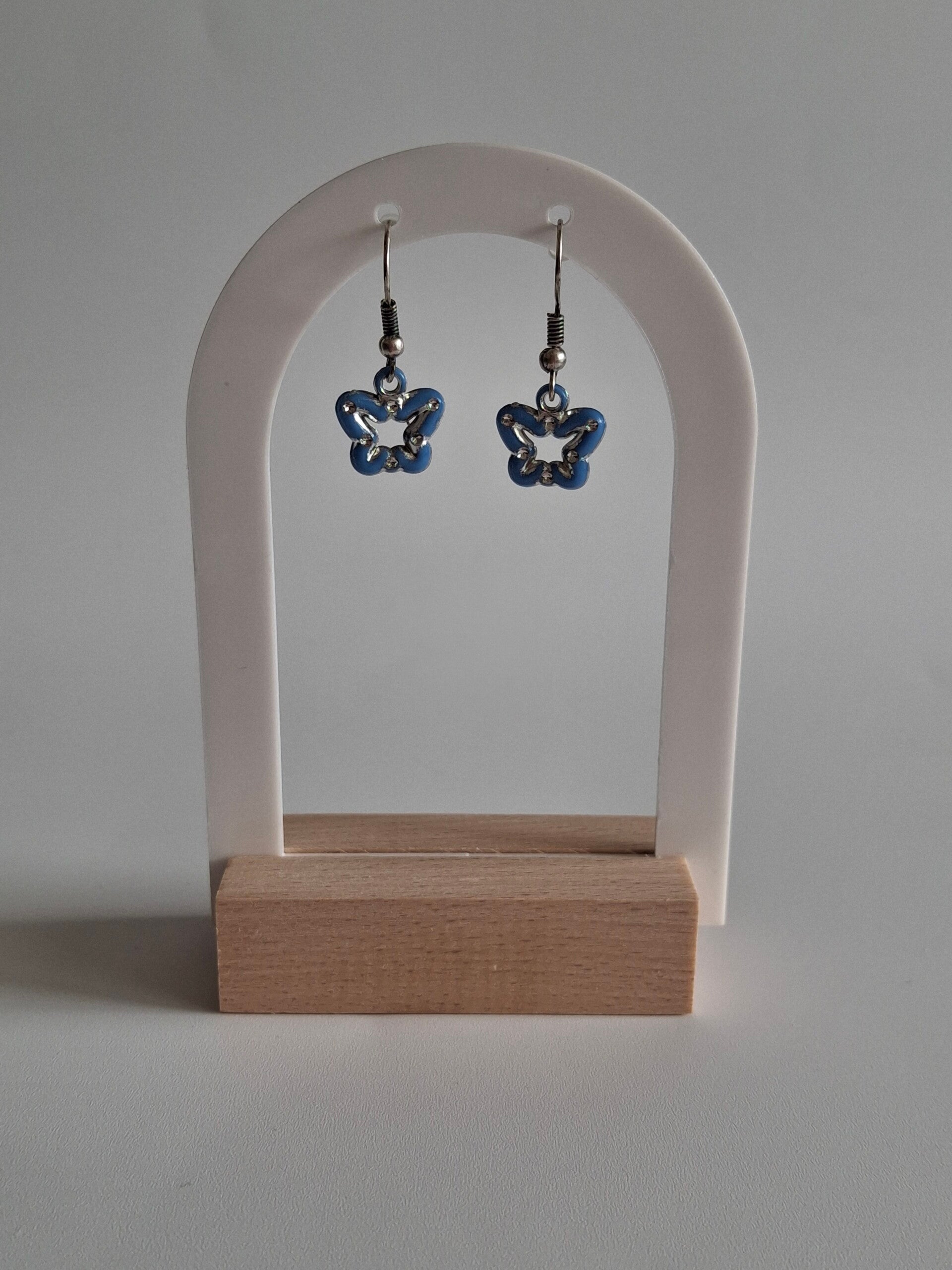 Oorhangers vlinders acryl