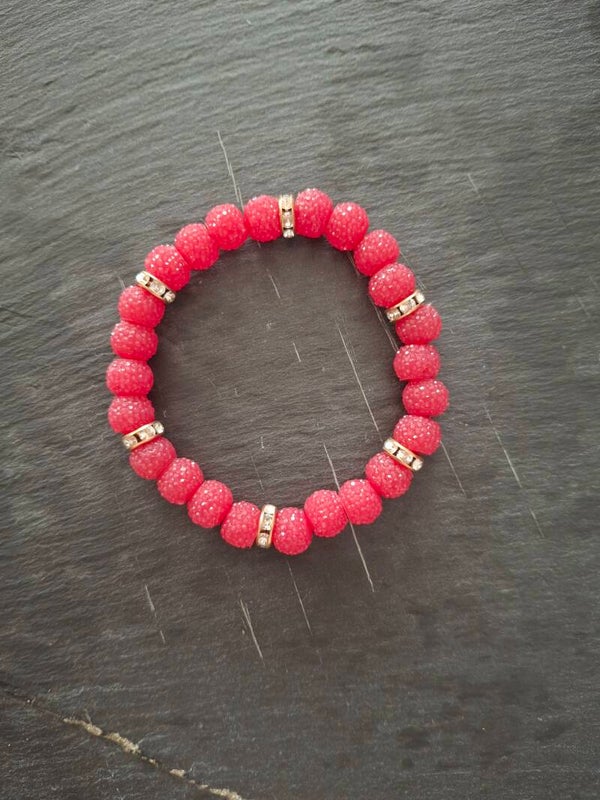 Armbandjes acryl sparkling