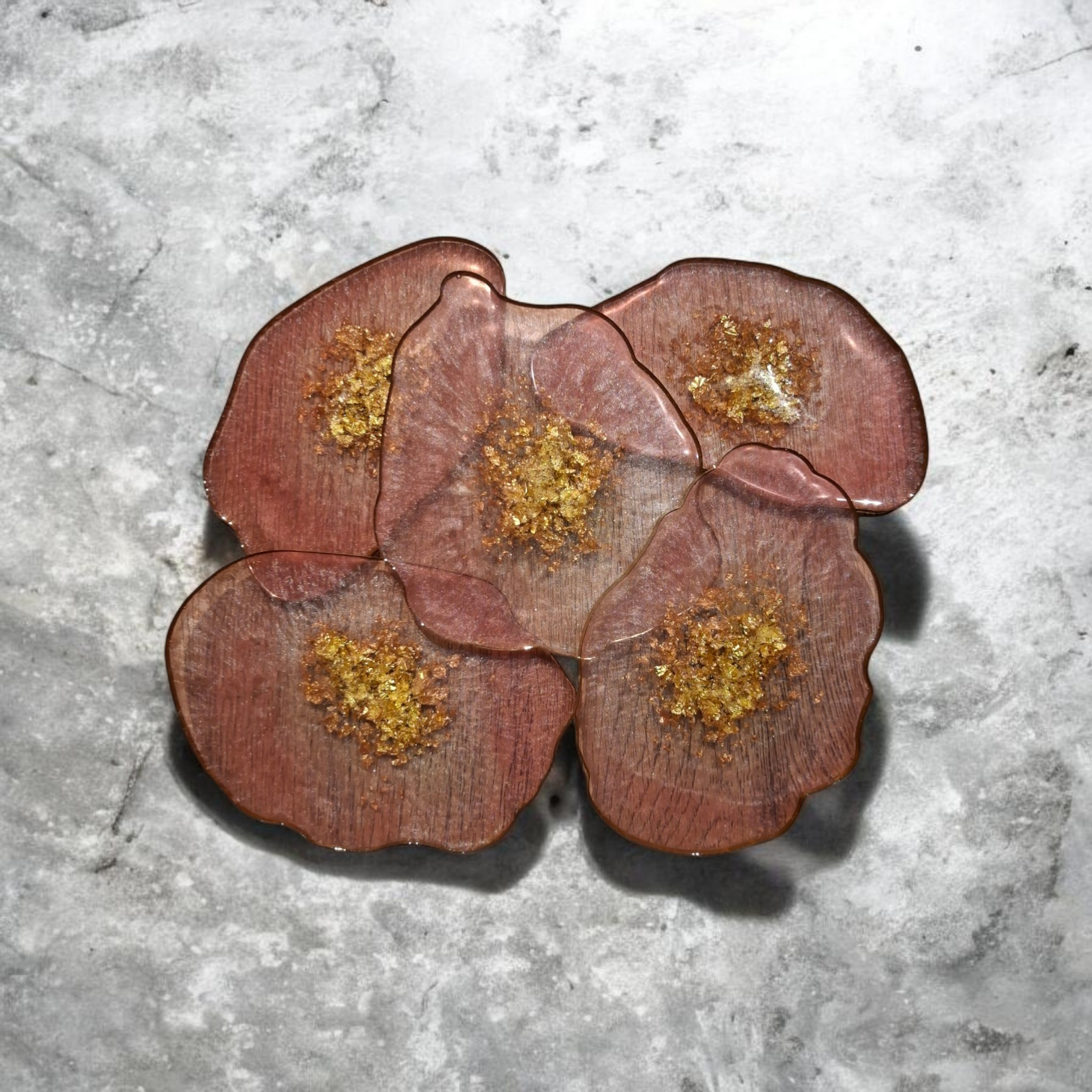 Setje onderzetters epoxy