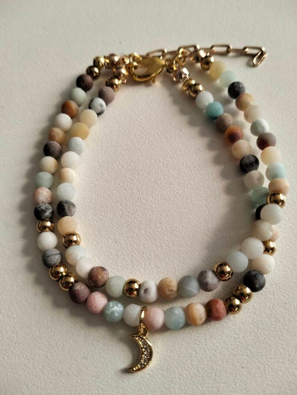 Armband ' Sparkel Maantje'