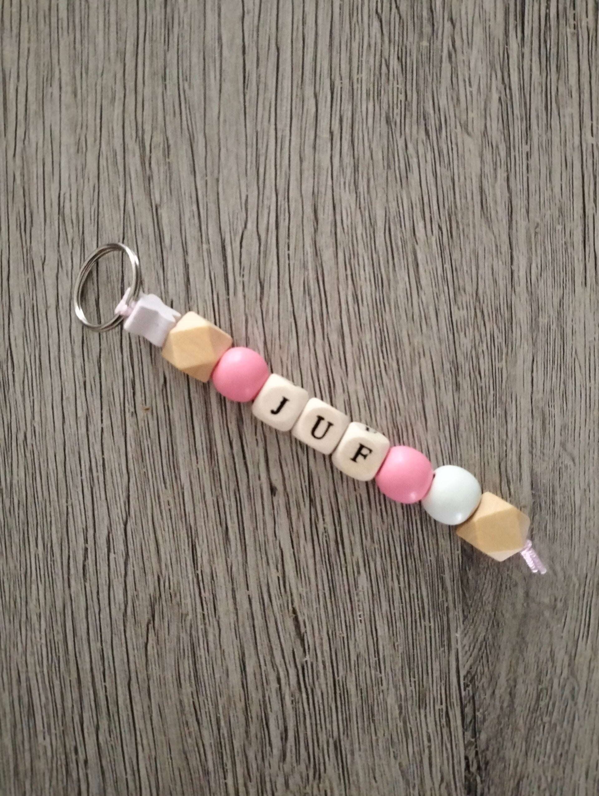 Sleutelhanger ' juf '