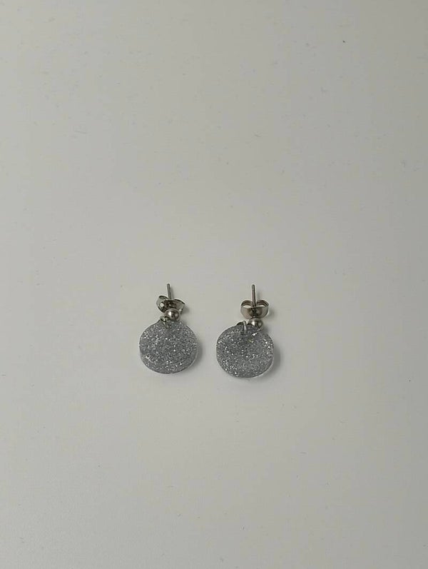 Oorstekers epoxy 'Silver'